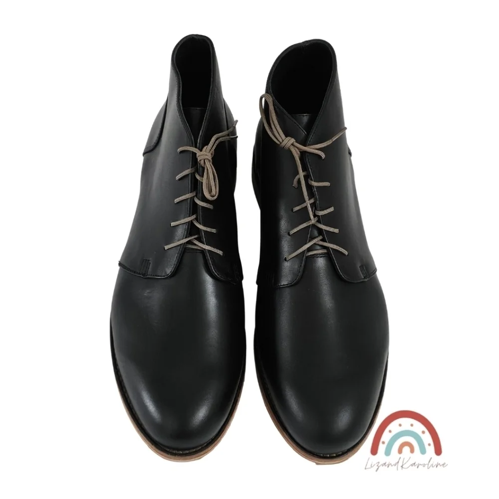 New! Nisolo Everyday Chukka Leather Boot Black